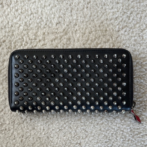 Christian Louboutin Studded Black Wallet - Picture 5 of 14